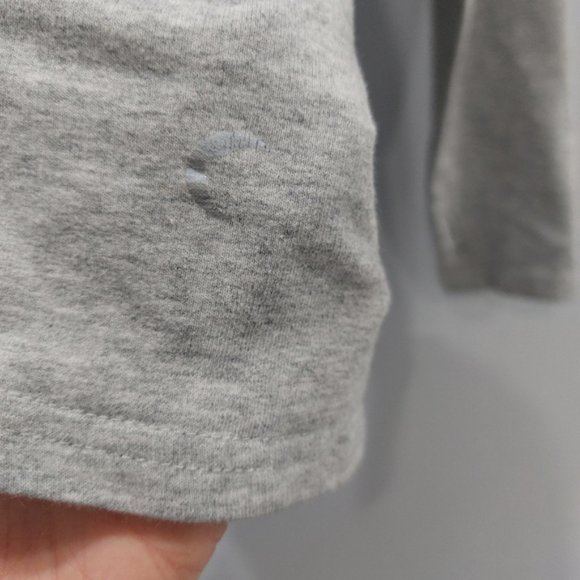 Zyia Active Combo Quilted Hoodie Grey Sweatshirt Size Small - Picture 7 of 10